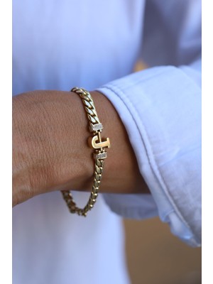 Yenigün Kuyumculuk 14 Ayar Altın J Harfli Künye