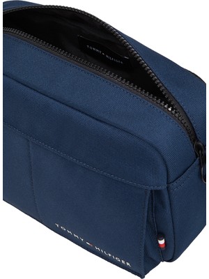 Tommy Hilfiger Lacivert Erkek Bel Çantası Th Element Crossbody