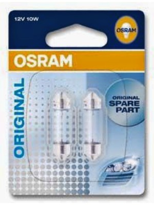 Osram 12V Sofit Ampul 10W Uzun Tip (41 mm )