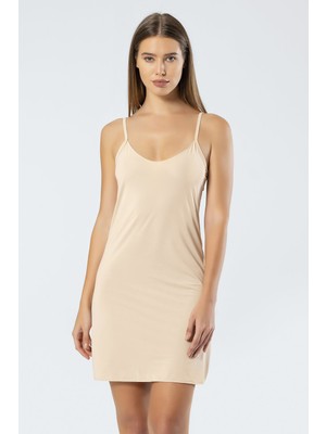 Türen Kadın V Yaka Ip Askılı Mikro Kombinezon