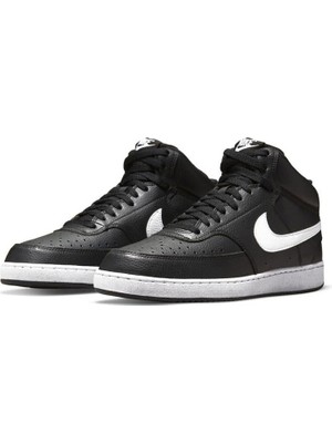 Nike Court Vision Mid Nn Erkek Günlük Ayakkabı Dn3577-001 Siyah