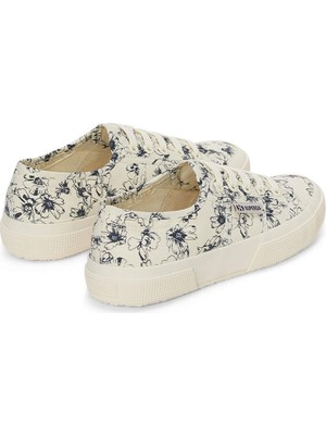 Superga 2750 Sketched Flowers Kadın Günlük Ayakkabı S6122Nw-Ae7-Sp Bej