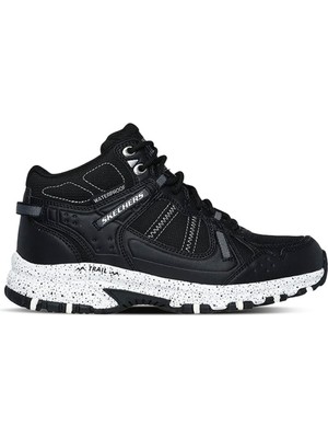 Skechers Hillcrest-Bound Peak Kadın Günlük Ayakkabı 180021-BKW Siyah