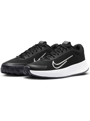 Nike Court Vapor Lite 2 Clay Kadın Tenis Ayakkabısı DV2017-001 Siyah