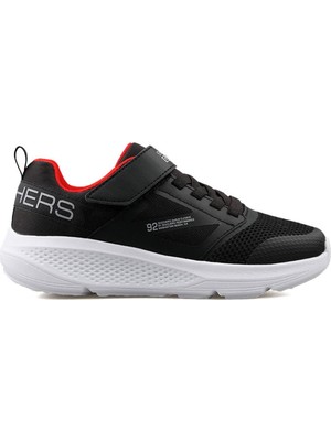 Skechers Go Run Elevate Siyah Çocuk Ayakkabı 403982L-BKRD Erkek Çocuklar İçin Konforlu Tasarım