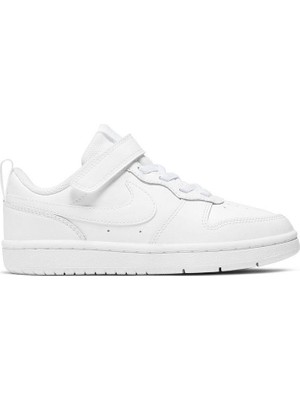 Nike Çocuk Günlük Ayakkabı Court Borough Low 2 (Psv) Beyaz