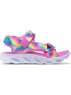 Skechers Hypno-Flash - Rainbow Lights Çocuk Sandalet 20218L-MLT Çok Renkli