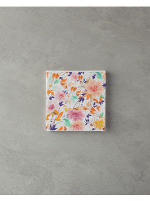 English Home Fancy Kağıt 20'li Kağıt Peçete 33X33 cm Renkli