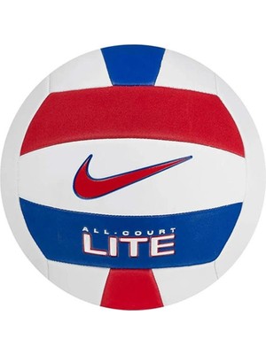 Nike All Court Lıte Volleyball Deflated Unisex Voleybol Topu N.100.9071.124.05 Beyaz