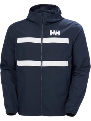 Helly Hansen Salt Striped Windbreaker Rüzgarlik Erkek Mavi Mont