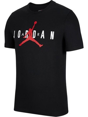 Jordan M J Ss Ctn Jrdn Air Wrdmrk Erkek T-Shirt CK4212-013 Siyah