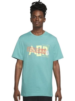 Jordan M Brand Gfx Ss Crew 3 Erkek T-Shirt DM1426-392 Yeşil