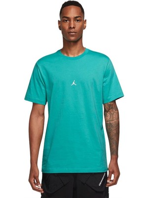 Jordan M J Ess FLIGHT23 Gx Ss Crew Erkek T-Shirt DM1428-392 Yeşil