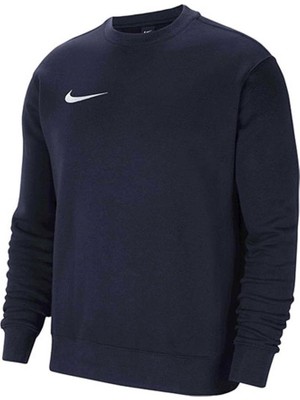 Nike Flc PARK20 Crew Erkek Sweatshirt CW6902-451 Mavi