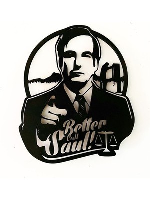 Abay Design Better Call Saul Model Ahşap Tablo