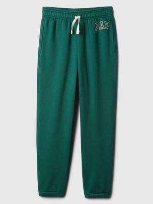 Erkek Çocuk Yeşil Gap Logo Jogger Fleece Eşofman Altı