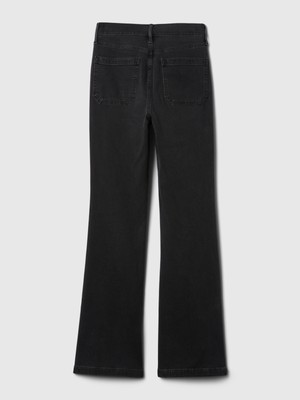 Gap Kadın Siyah High Rise '70S Flare Jean Pantolon