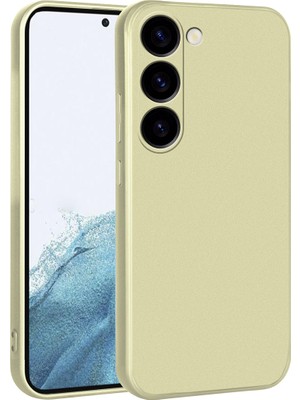 Adige Samsung Galaxy S23 Plus Kılıf Premier Silikon + Ekran Koruyucu