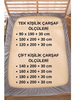 Lila Moon Sarı Renkli Pamuklu Penye Kumaştan Tek/çift Kişilik Lastikli Fitted Çarşaf