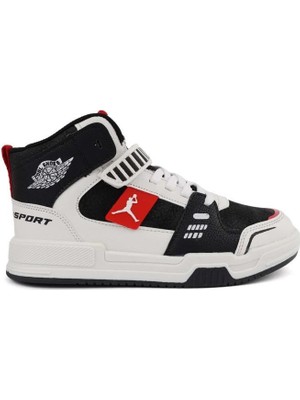 Cool King Unisex Çocuk Günlük Sneaker Uzun Boğazlı Spor Bot