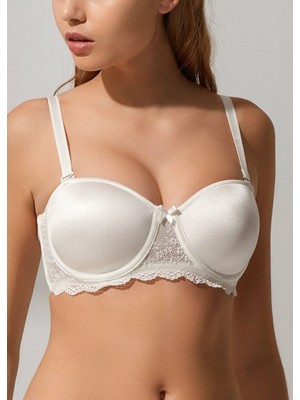 Suwen Linda Lace Strapless Sütyen