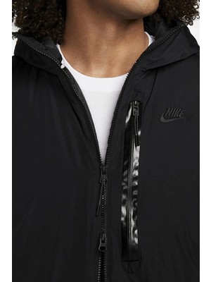 Nike Sportswear Therma-Fit Woven Tech+ Insulated Full-Zip Hoodie Erkek Ceket