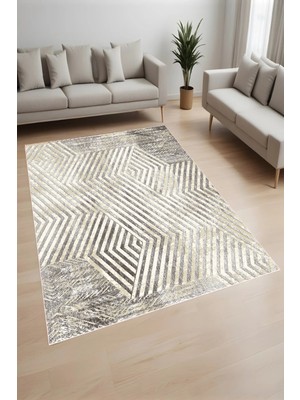 Eliana Home Dijital Baskı Yıkanabilir Kaymaz Taban Salon Halısı ve Yolluk LN094-FNL381