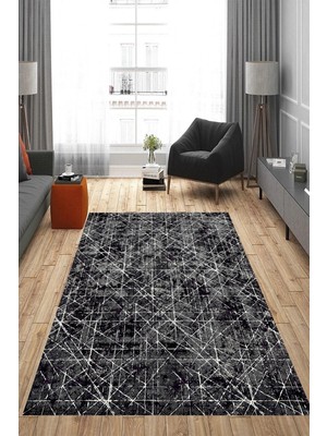 Eliana Home Dijital Baskı Yıkanabilir Kaymaz Taban Salon Halısı ve Yolluk LN155-FNL461