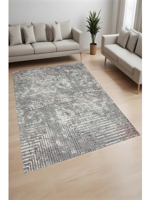 Eliana Home Dijital Baskı Yıkanabilir Kaymaz Taban Salon Halısı ve Yolluk LN156-FNL462