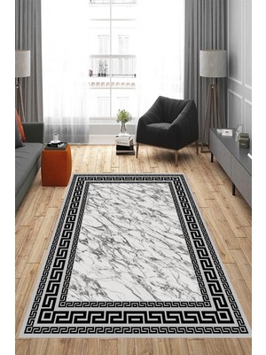 Eliana Home Dijital Baskı Yıkanabilir Kaymaz Taban Salon Halısı ve Yolluk LN176-FNL483