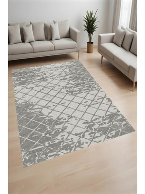 Rovigo Home Dijital Baskı Yıkanabilir Kaymaz Taban Salon Halısı ve Yolluk RV173-FNL480