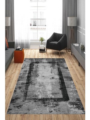 Eliana Home Dijital Baskı Yıkanabilir Kaymaz Taban Salon Halısı ve Yolluk LNA0824-FNL34