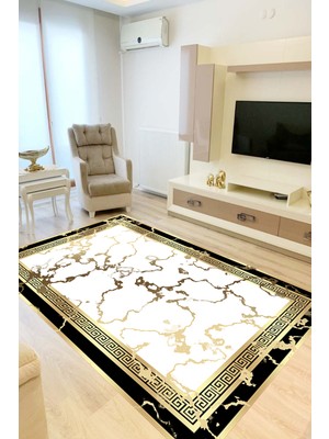 Eliana Home Dijital Baskı Yıkanabilir Kaymaz Taban Salon Halısı ve Yolluk LNA0841-FNL51