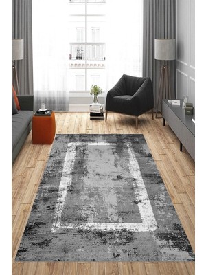 Eliana Home Dijital Baskı Yıkanabilir Kaymaz Taban Salon Halısı ve Yolluk LNA0828-FNL38