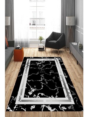Eliana Home Dijital Baskı Yıkanabilir Kaymaz Taban Salon Halısı ve Yolluk LNA0838-FNL48