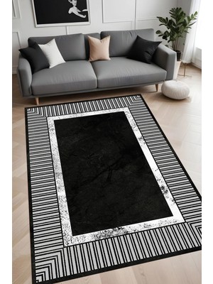 Eliana Home Dijital Baskı Yıkanabilir Kaymaz Taban Salon Halısı ve Yolluk LNA0905-FNL120