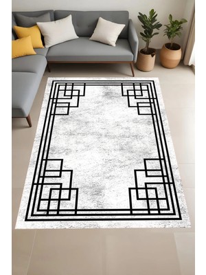 Eliana Home Dijital Baskı Yıkanabilir Kaymaz Taban Salon Halısı ve Yolluk LNA0944-FNL179