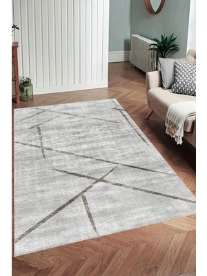 Eliana Home Dijital Baskı Yıkanabilir Kaymaz Taban Salon Halısı ve Yolluk LN099-FNL405