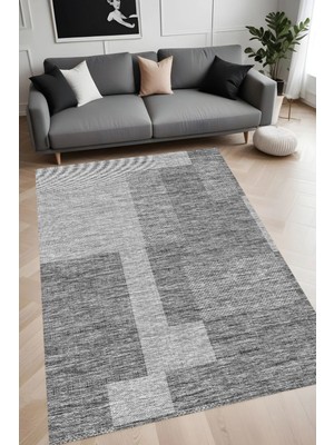 Eliana Home Dijital Baskı Yıkanabilir Kaymaz Taban Salon Halısı ve Yolluk LN067-FNL340