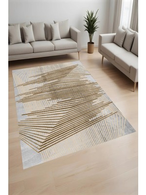 Eliana Home Dijital Baskı Yıkanabilir Kaymaz Taban Salon Halısı ve Yolluk LN096-FNL383