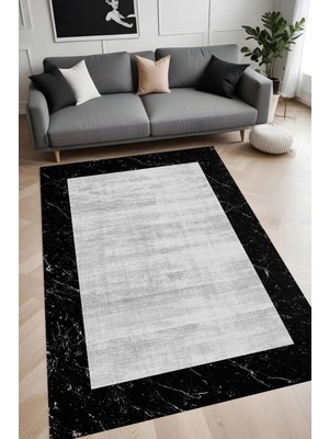 Eliana Home Dijital Baskı Yıkanabilir Kaymaz Taban Salon Halısı ve Yolluk LN169-FNL475