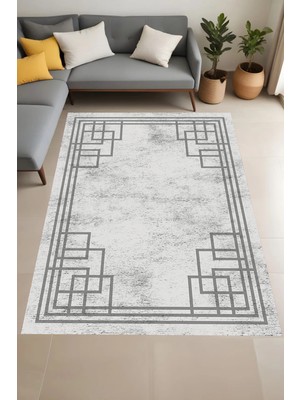 Eliana Home Dijital Baskı Yıkanabilir Kaymaz Taban Salon Halısı ve Yolluk LNA0945-FNL180