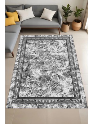 Eliana Home Dijital Baskı Yıkanabilir Kaymaz Taban Salon Halısı ve Yolluk LN157-FNL463
