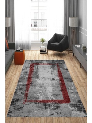 Eliana Home Dijital Baskı Yıkanabilir Kaymaz Taban Salon Halısı ve Yolluk LNA0825-FNL35