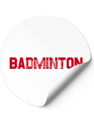 Fizello Badminton Sticker