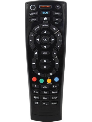 Weko D-Smart HD BLU - Go Akıllı Uydu Alıcı Kumandası