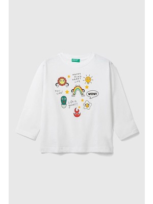 United Colors Of Benetton Bebek Çocuk Uzun Kollu Tişört 3096G10DK