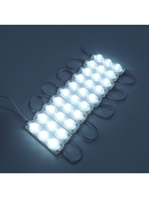 Balp Beyaz 3 Ledli Kablolu Parmak LED 12 V 5li