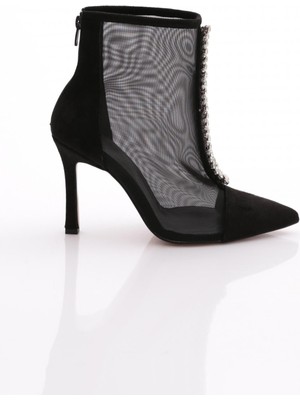 Dgn 2750 File Detayli Taş Süslemeli Kadin Ayakkabi