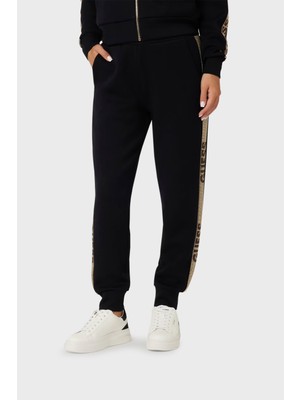 Guess Studs Regular Fit Jogger Pantolon W4YB40KBYE2 Bayan Pantolon W4YB40 Kbye2 Jblk